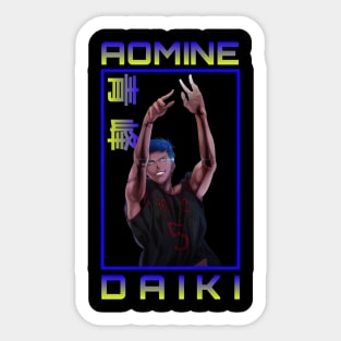 Aomine Daiki Kuroko No Basket Sticker